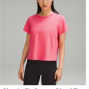 Lululemon classic fit cotton blend t shirt